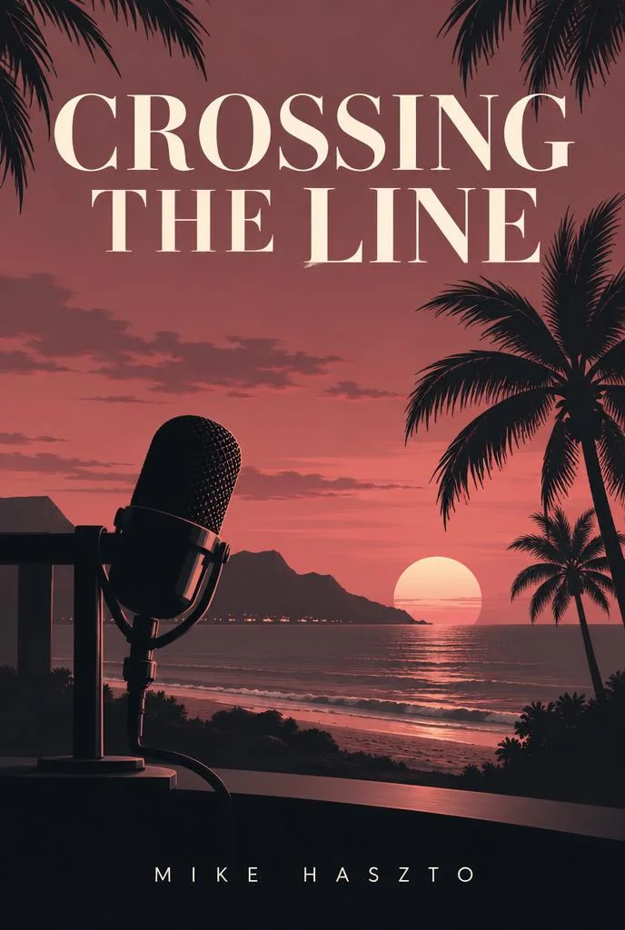 Cover of Crossing the Line by Mike Haszto